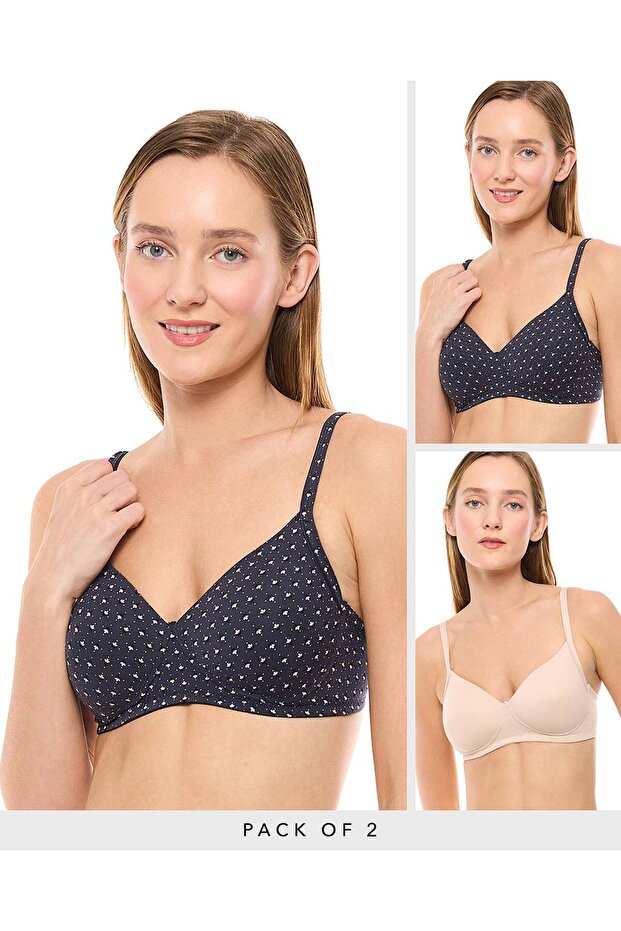 2 Pack Wireless Bra