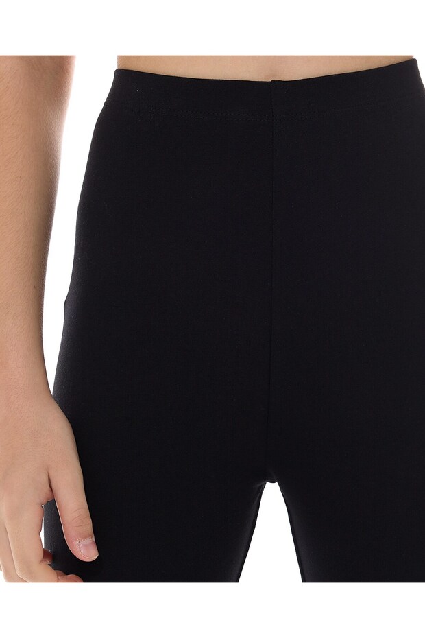 بنطال ضيق سادة بخصر مطاطي - 4