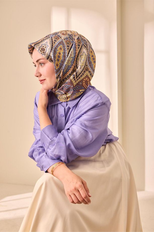 Twill İpek Eşarp 11476-37 - 5