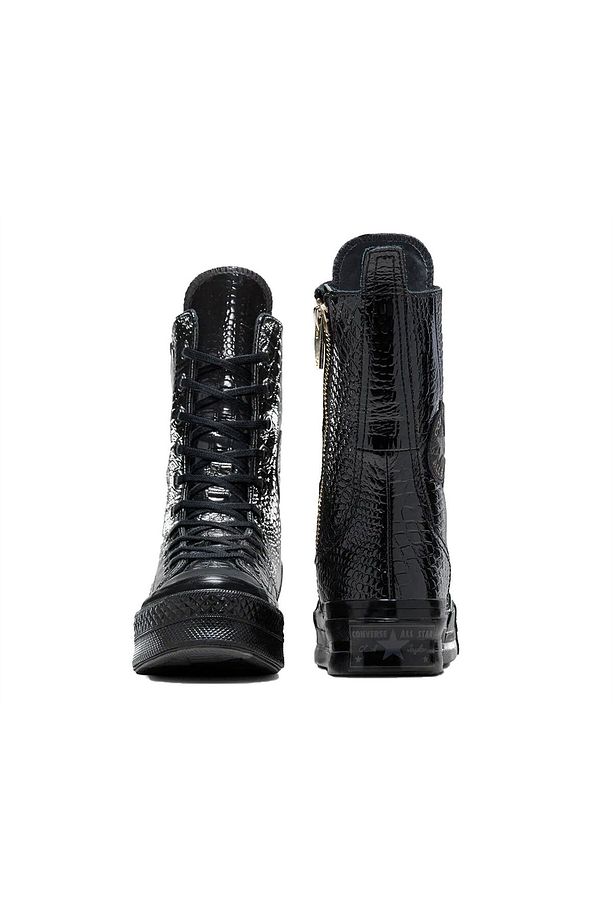 Chuck 70 Plus Kadın Günlük Ayakkabı A09381C Siyah - 5