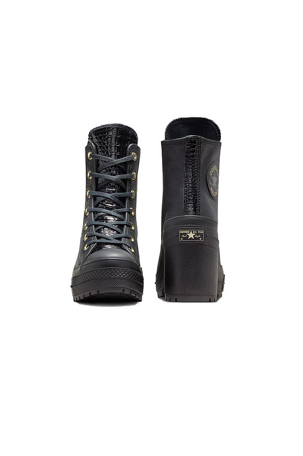 Chuck 70 De Luxe Heel Kadın Günlük Ayakkabı A12346C Siyah - 5