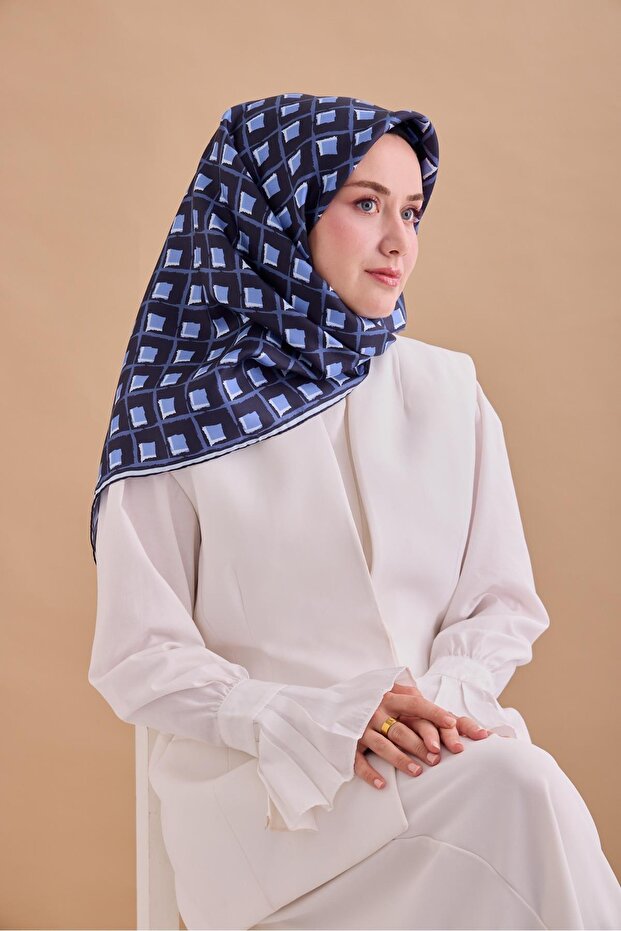 Twill İpek Eşarp 11474-26 - 4