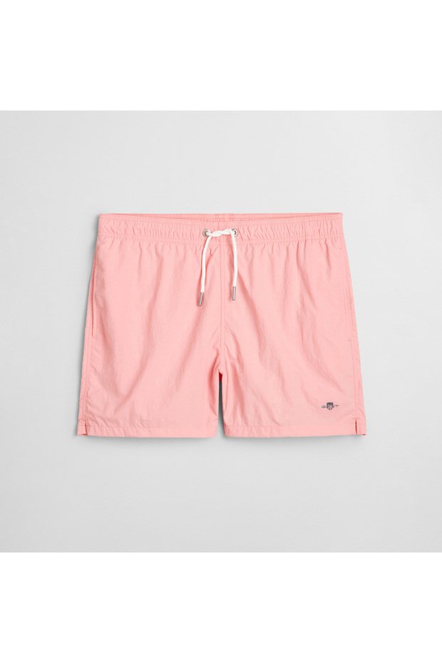 Erkek Pembe Regular Fit Mayo Şort - 4