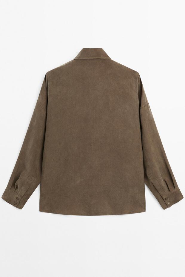 Blouse with zip on the chest - 8