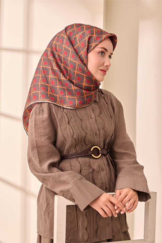 وشاح حرير تويل 11474-59