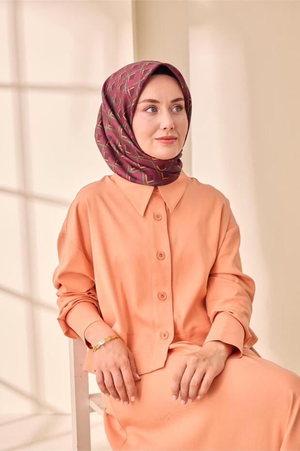 Twill İpek Eşarp 11474-33 - 5