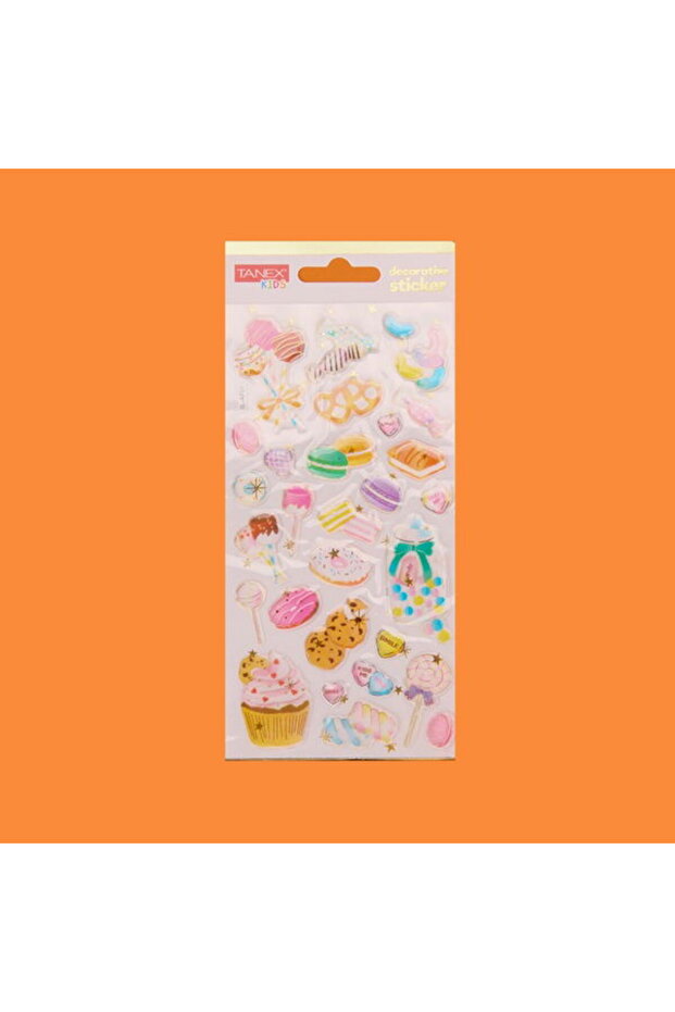 Confectionery Themed Sticker - Colorful