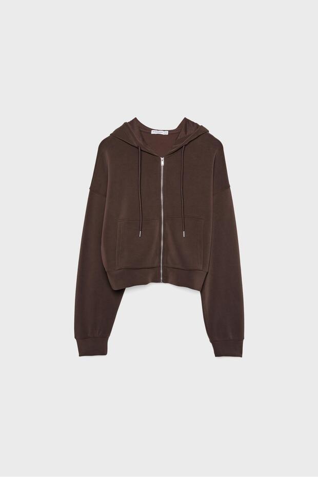 Soft touch hooded jacket - 5