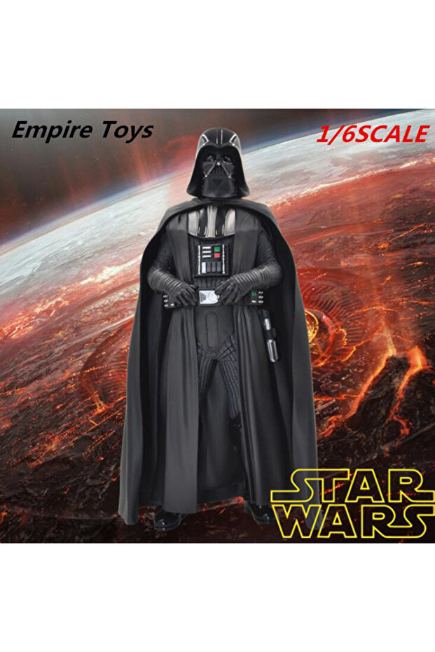 with box 01 1/6 Star Wars Figure Darth Vader PVC Action Figures Collectible Model Toy 26cm - 1