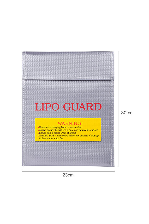 300 230mm Lipo Bag Fireproof Guard Battery Safe for RC Car Drone Batteries Travel Storage Charging L