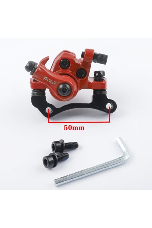 Red bracket brake Electric Scooters Base 140MM Disc Brake Spare Parts for KUGOO M4 and PRO Skateboar