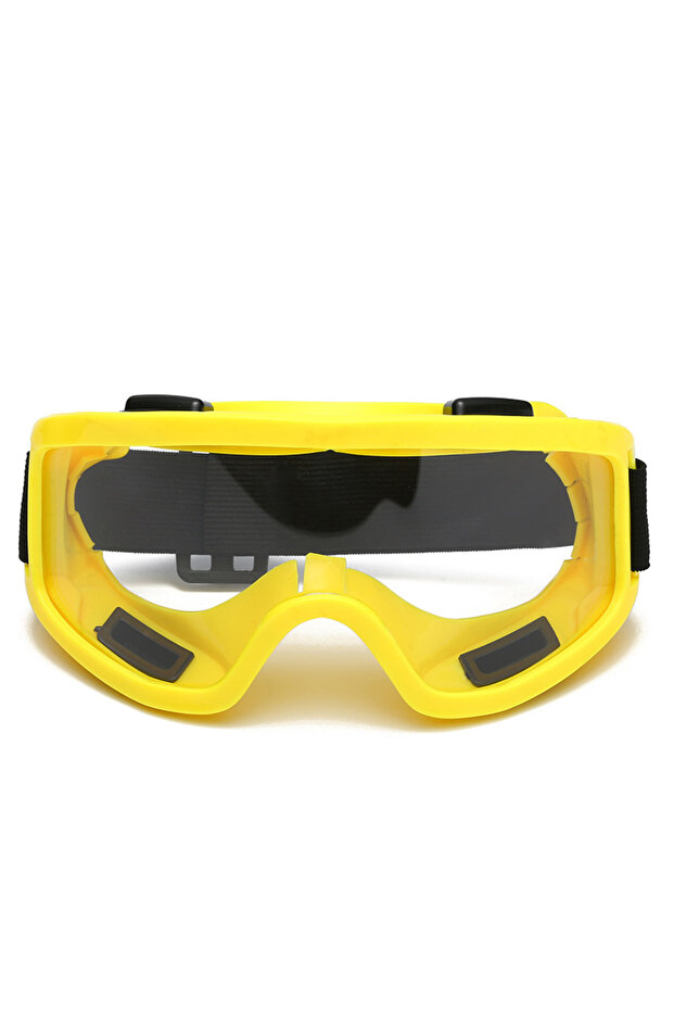 Yellow Multi Function Safety Goggles Anti-Splash Impact-Resistant Work Safety Protective Glasses For