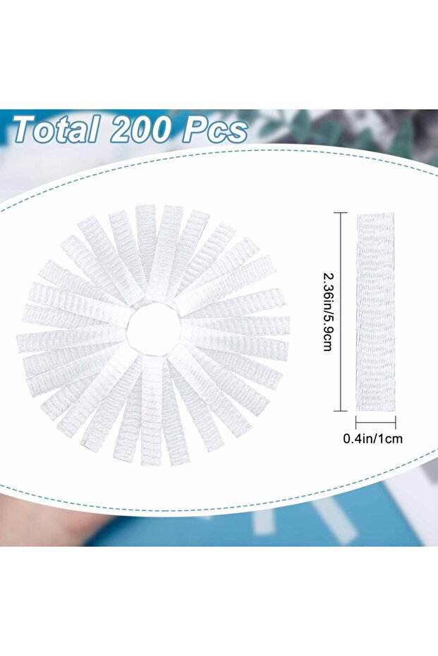 AECH03-19262 100Pcs Thread Net Spool Saver Huggers Cosmetic Makeup Brush Protective Mesh Sewing Thre
