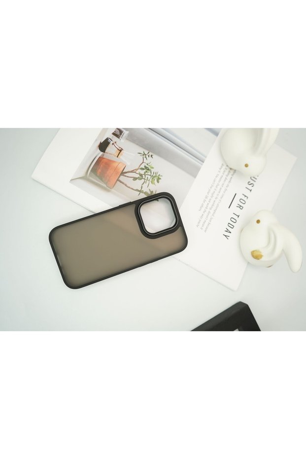 iPhone 15 Pro Satin Matte PC Protective Case Black