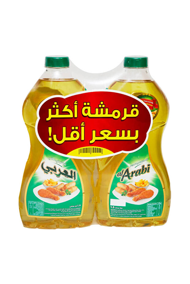 زيت نباتي العربي، 1.5 لتر × 2