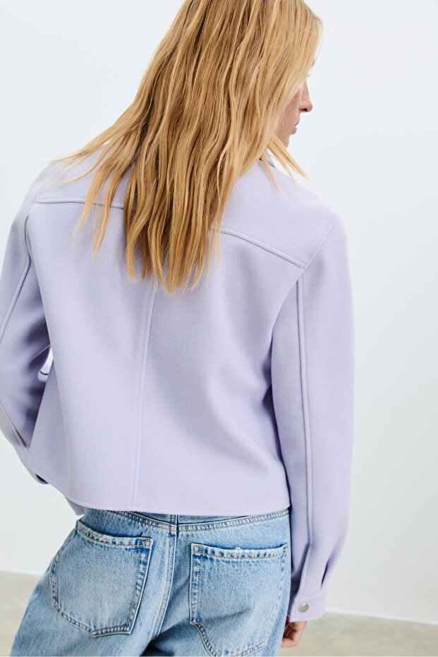 Kısa soft ceket - 4