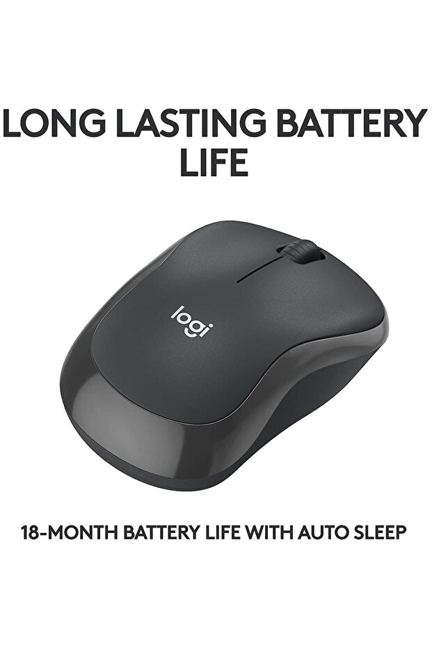 M240 Silent Bluetooth Mouse Graphite - 2
