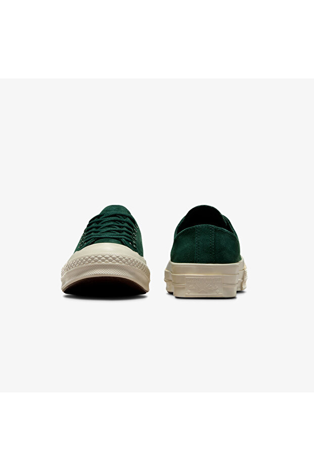 Chuck 70 Unisex Yeşil Süet Sneaker - 3