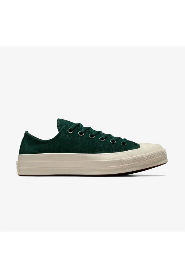 Chuck 70 Unisex Yeşil Süet Sneaker - 1