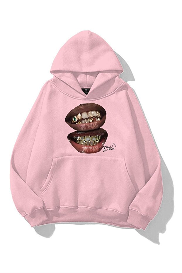 Women's Belief Sweatshirt Pink