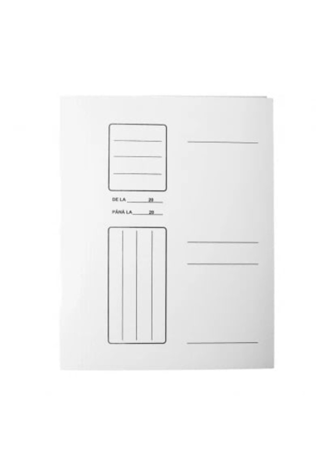 White Envelope Cardboard Folder - 1
