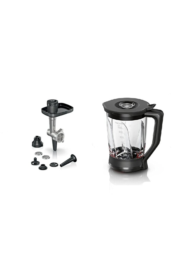 مجموعة ملحقات متوافقة مع أجهزة المطبخ من سلسلة MUMS6ZS00 مكونة من قطعتين