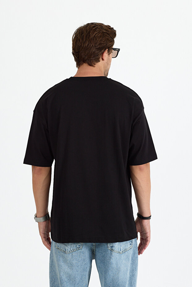 TRIOU BĂRBAȚI 100% BUMBAC OVERSIZE BASIC - 7