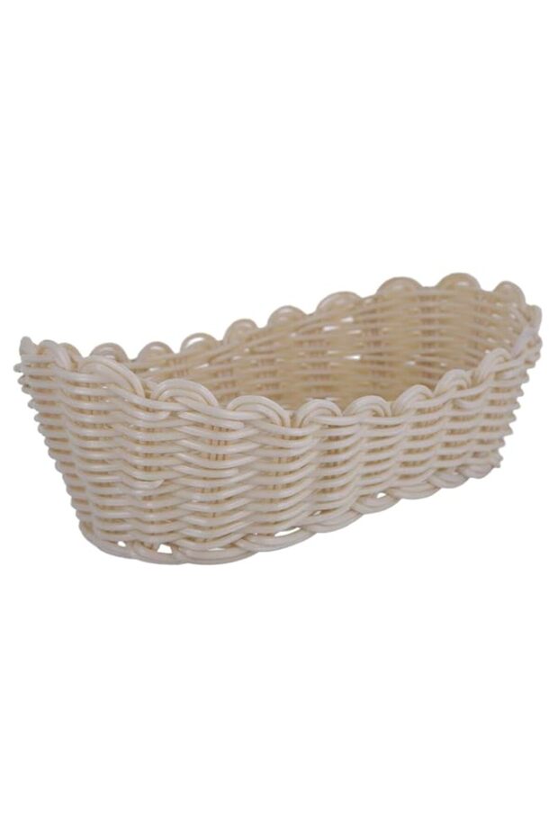 Sunnex C06002 Rattan Basket, Beige