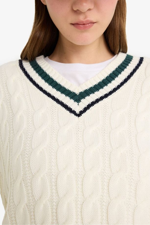 Coool Regular Fit V Yaka Kazak C7321AX25WN - 5
