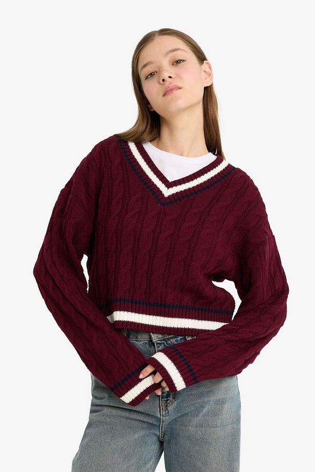 Coool Regular Fit V Yaka Kazak C7321AX25WN - 1