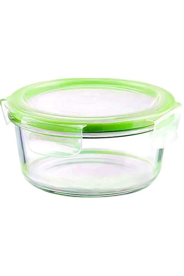 Royalford BRS Round Glass Airtight Container 950ML