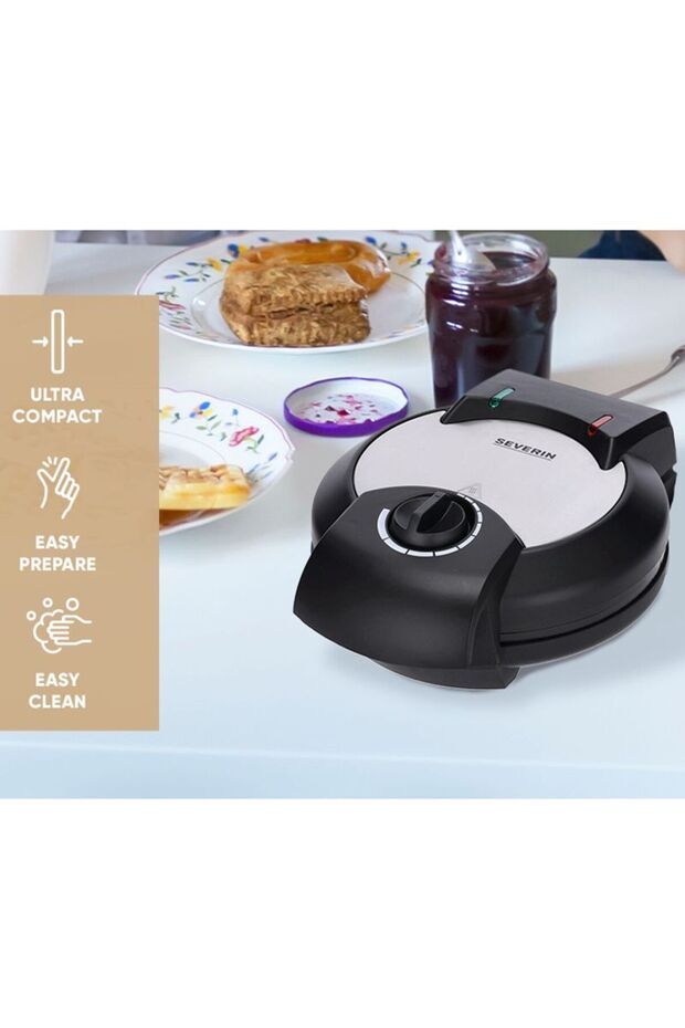 Waffle maker, Severin, S2103, black - 5