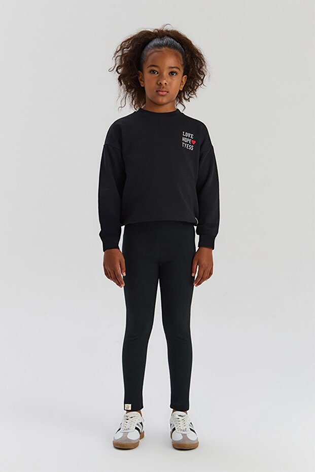 BG Store طماق سوداء للفتيات - 1