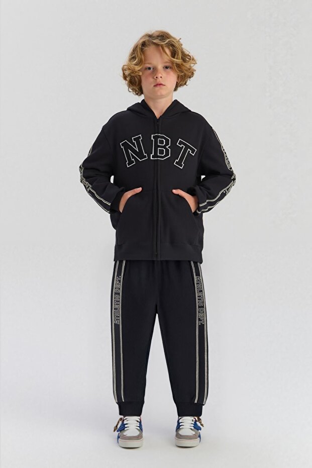 بنطال رياضي للأولاد باللون الأسود من متجر BG Store