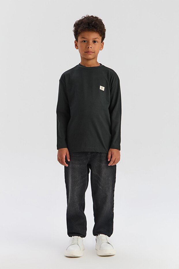 Bg Store Erkek Çocuk Antrasit Tshirt - 1