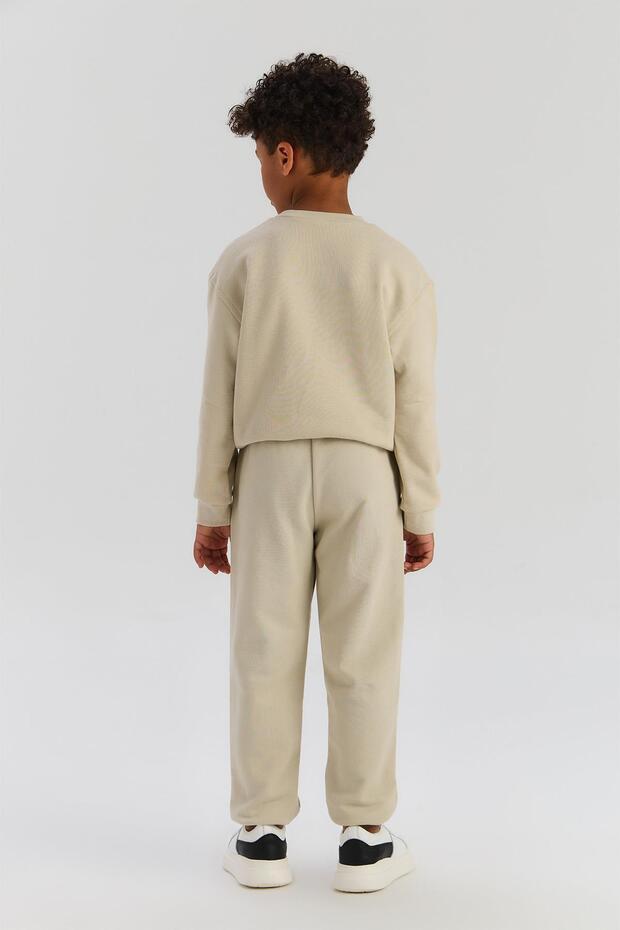 BG Store Erkek Çocuk Bej Eşofman Altı - 4