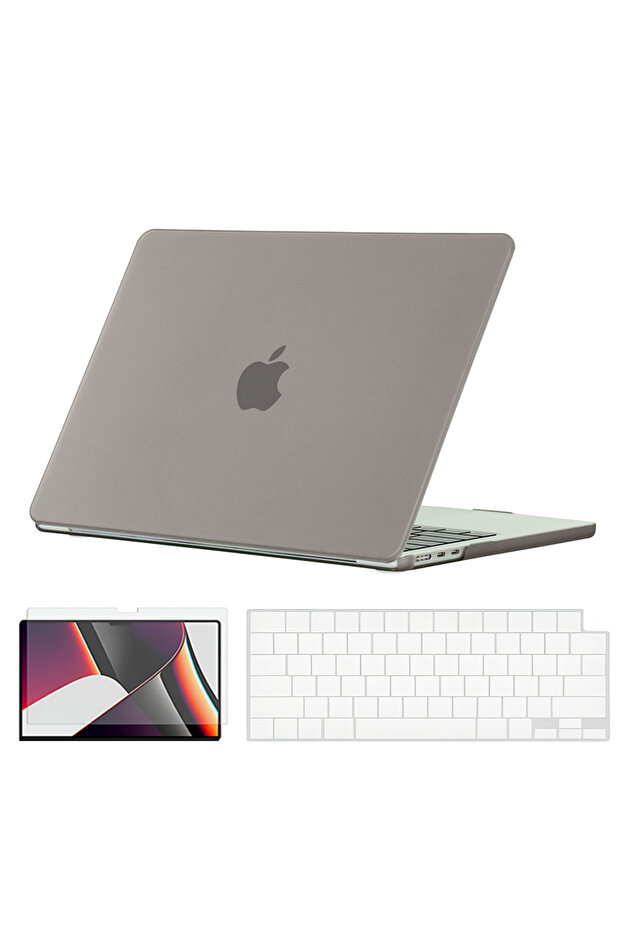 Rubberized Matte Case | MacBook Air 13 inch (A2681) M2 2022, (A3113) M3 2024 | Keyboard Cover | Scre