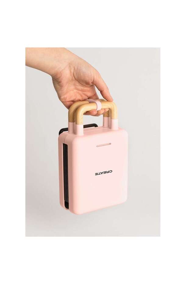 2in1 waffle maker, CREATE, Stone Studio, pastel pink - 6