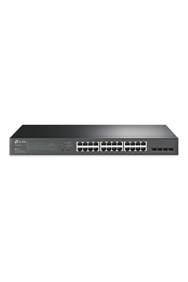 Tp-Link 24-Port Full Poe Tl-Sg2428P Gigabit 4X-Sfp Manageable 250W Poe Switch