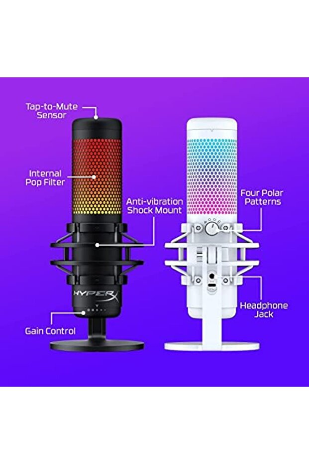 QuadCast S USB Condenser Microphone - 5