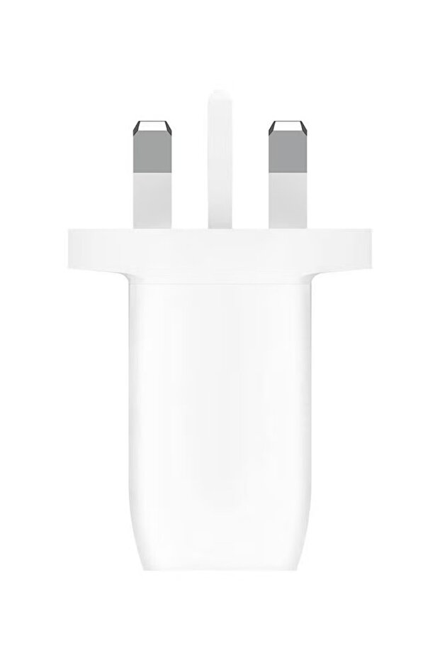 BoostCharge Dual USB-C Wall Charger with PPS 60W – Fast Charging for Apple & Android – White - 7