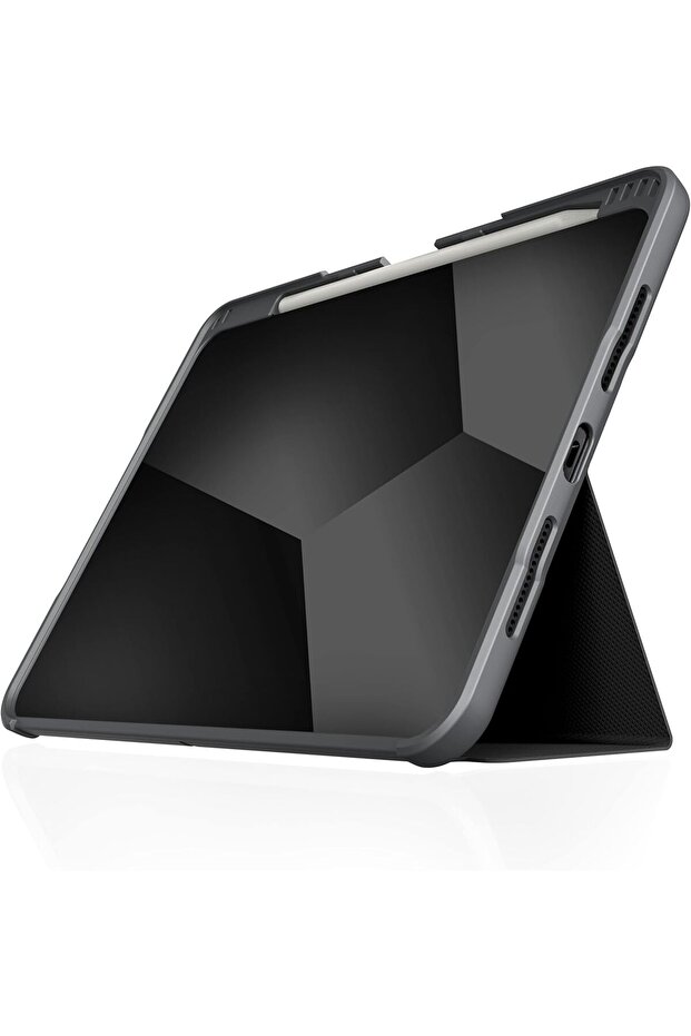 DUX PLUS for Apple iPad Pro 11" M4 2024 - Ultra Protective Case, Clear Transparent Back, Militar