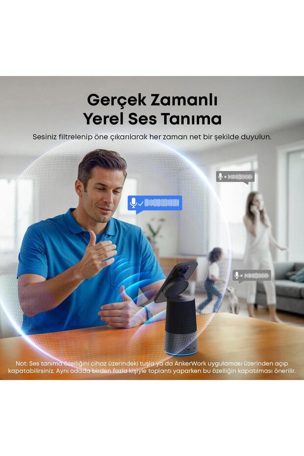AnkerWork S600 Konferans Hoparlörü - 4