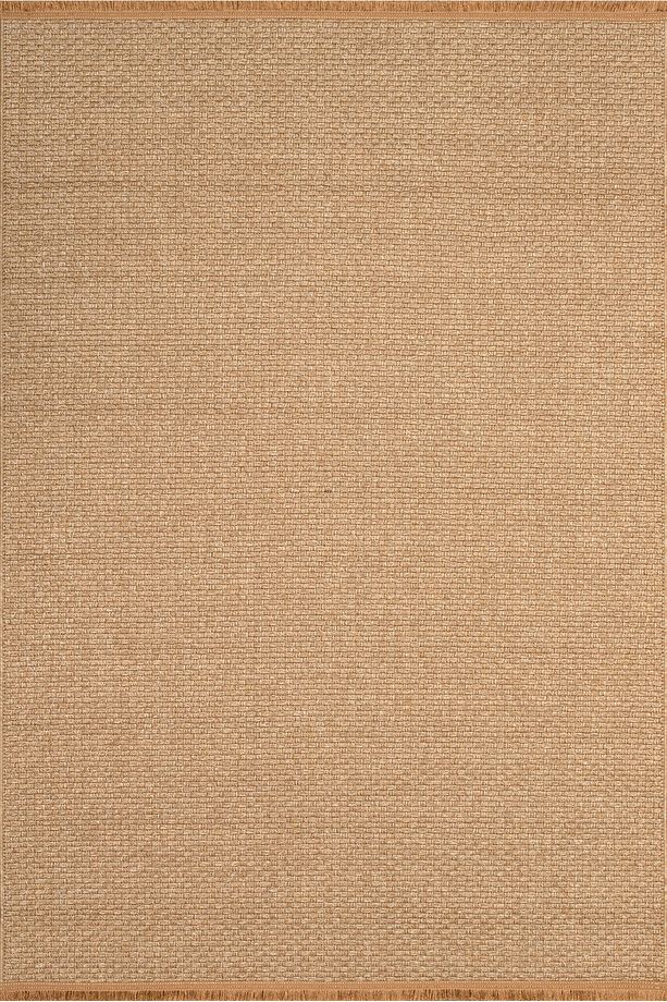 Sarı Sisal Halı Yumuşak Kaymaz Taban Jüt Salon Mutfak Koridor Yolluk 1701 - 3