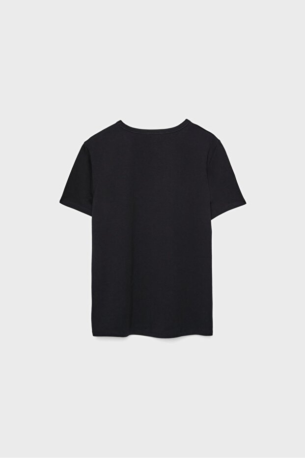 تي شيرت عادي ناعم الملمس - 6