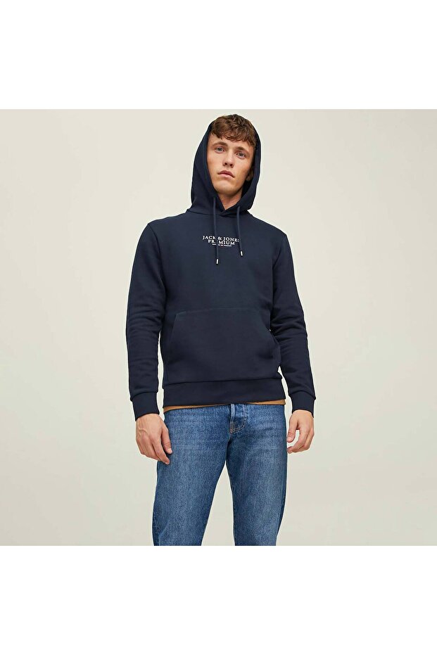 Bluarchie Men's Navy Blue Sweatshirt (12216335-Nb)