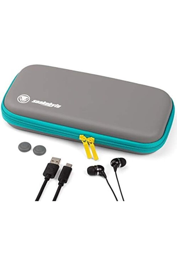 Travel: Kit - Accessory Set for Nintendo Switch Lite Including A Protective Travel Case, A