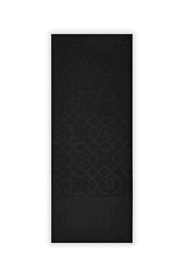 Siyah Casmir Z Monogram Şal 0020 - 1
