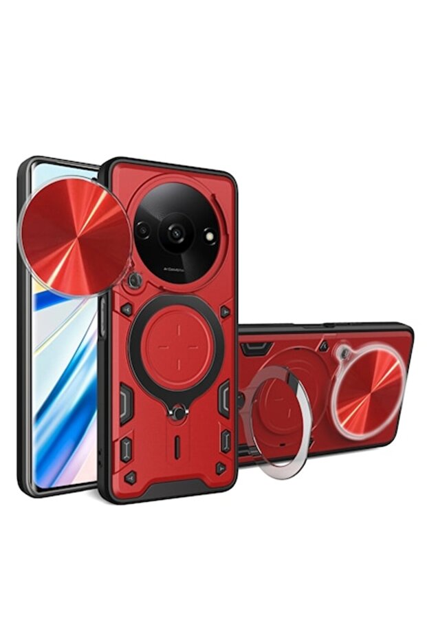 Protective Case for Xiaomi Elegant Ruby A3, A81, Hard Plastic, Elegant Ruby - 1