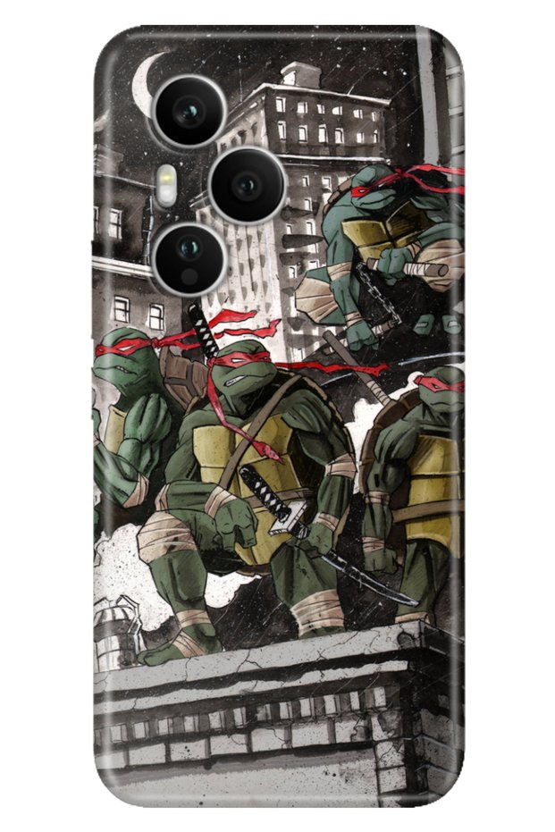 Huawei Honor 400 Pro Case Decorative Silicone Printed Cover Ninja Turtles